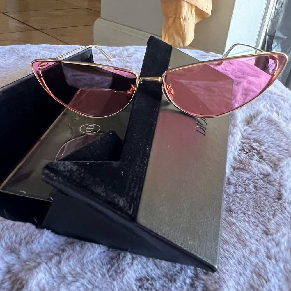 New Miss Dior Pink Cat-Eye Sunglasses